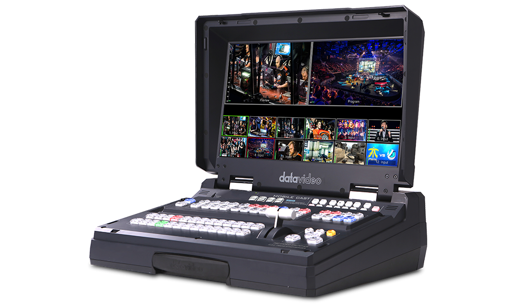 Switcher de video profesional para realización multicámara en streaming